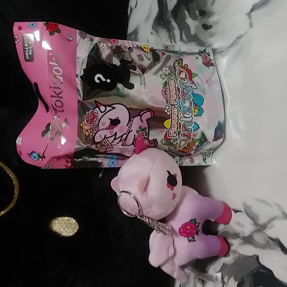 Tokidoki plush clip on